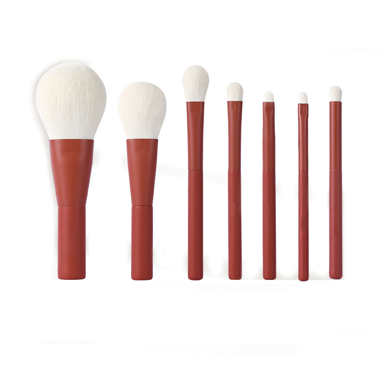 Factory Customize Beauty Tools Premium Synthetic Hair Powder Eyeshadow Mini Set čopičev za ličenje