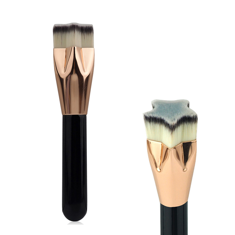 ໂຮງງານຂາຍສົ່ງ Kabuki Single Brush Private Label Foundation Makeup Brush for Powder Cream