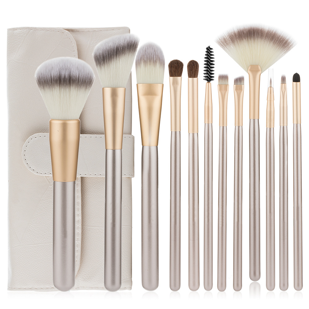 12pcs brush make set up Kit Wholesale Private Label Cosmetic makeup brushes