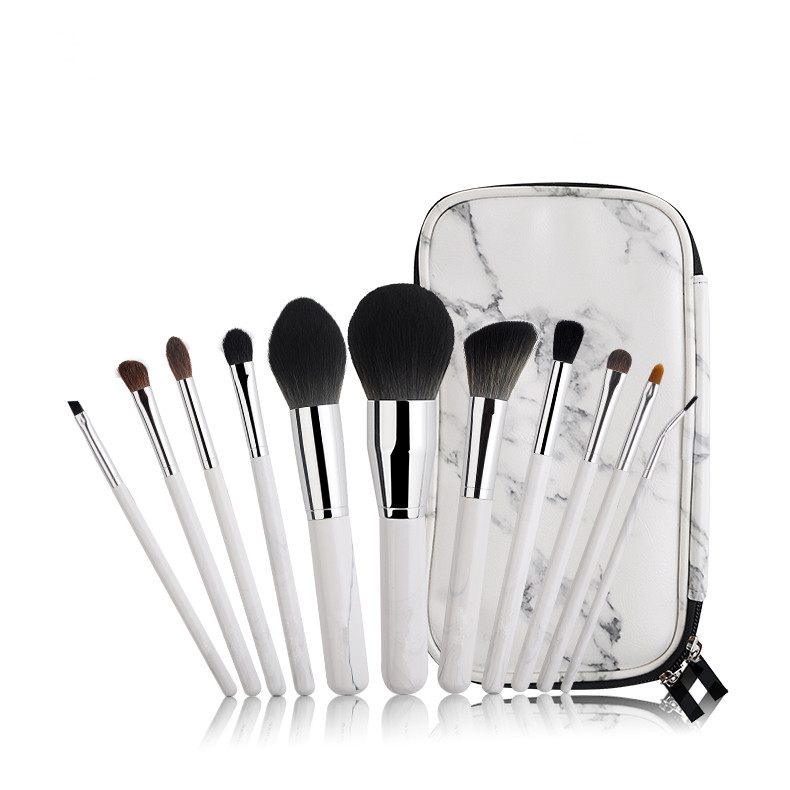 Private Label Cosmetic Brush Tool 12PCS Synthetic Makeup Brushes Eyeshadow Makeup Brush Set