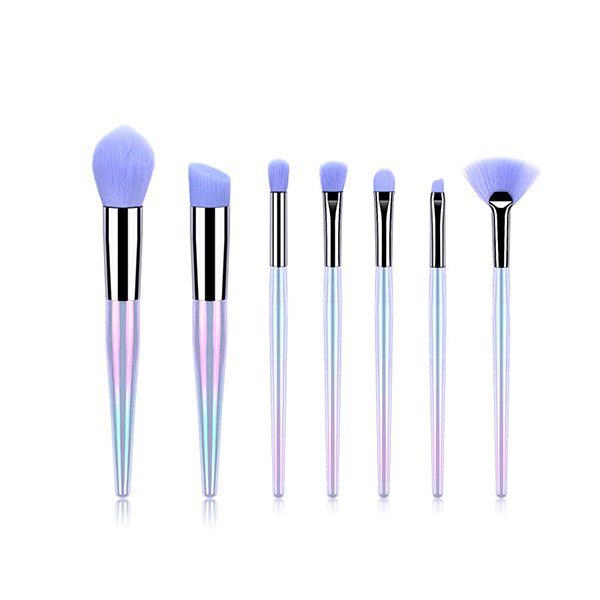 7pcs luxury acrylic makeup brushes set makeup kit
