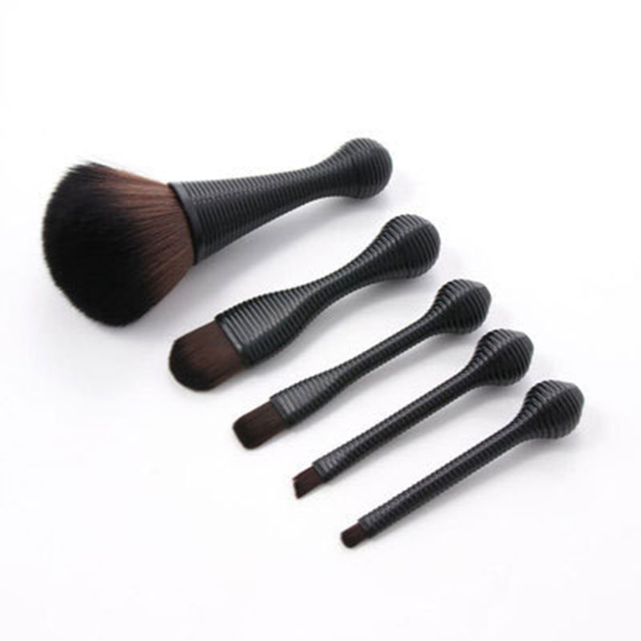 High Quality Cosmetic brush 5 PCS Custom Logo Portable Makeup Brush Set High Quality Makeup Tool