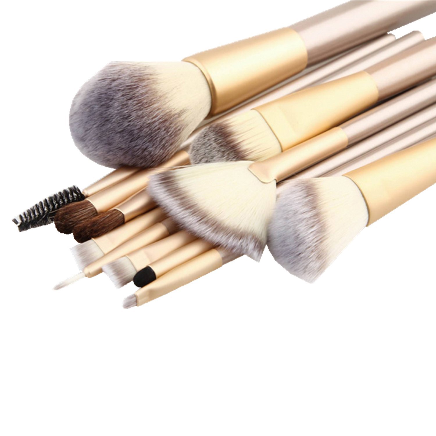 2024 New 12 Piece Makeup Brush Set Professional Makeup Tool Foundation Eyeshadow Makeup Brush Set with Bag
