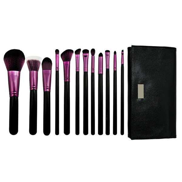 15 Pcs Professional Premium Synthetic Make Up Brushes for Foundation Powder B...