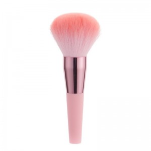 New Custom 9PCS Sweet Pink Make Up Brushes Set Soft Synthetic Hair Powder Kabuki Blush Cosmetic Tools