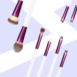 Customize New Premium Make up Brushes 8Pcs Professional Foundation Powder Eyeshadow Beauty Tools