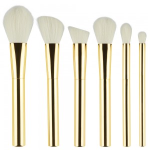 Customize Premium Makeup Brush Set 13Pcs Metal Handle Synthetic Cream Powder Foundation Eyeliner Cosmetics Tools