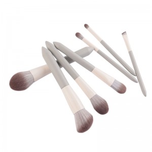 Custom Logo Professional Makeup Brush Set Soft Vegan Hair Kabuki Powder Eyeshadow Lipstick Brush Tools
