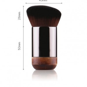 2023 Customize Premium Kabuki Makeup Brush Cruelty Free Face Blending Foundation Brush Beauty Tool