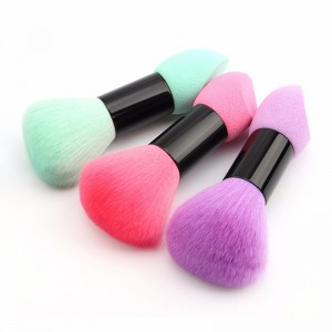 New Design Mini Latex Facial Makeup Dual End Sponges and Brush Blending puff with Foundation Powder Brush Makeup Tools