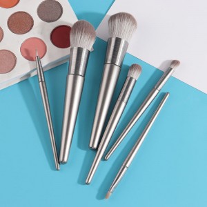 Customized Professional 9 Soft Beauty Tools Soft Cruelty Free Foundation Blush Eyeshadow Makeup Brush Set