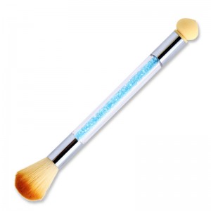 Customize Double Sides Single Brush Soft Synthetic Eyeshadow blending Sponge Brush
