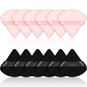Supper Soft Powder Puff Face Triangle Makeup Puff for Loose Powder Soft Body Cosmetic Tools