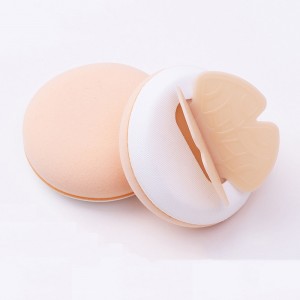 Wholesale Fashionable Butterfly Air Cushion Non Latex Face Makeup Powder Puff for Liquid Foundation Cream Powder