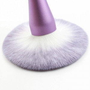 China Professional Purple Makeup Brush Set 14pcs Premium Vegan Hair Cosmetics Make up Kit