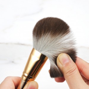 Wholesale Premium Makeup Brushes Set 8Pcs Luxury Golden Vegan Hair Powder Foundation Eye Shadow Beauty Tools
