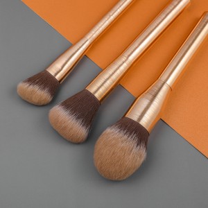 Customize Premium Beauty Tools Private Label 20Pcs Professional Rose Gold Face Eye Lip Makeup Brush Set