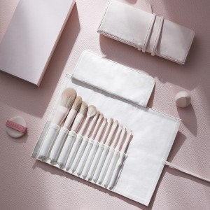 OEM ODM Makeup Brush Manufacturer Professional Pink Cosmetic Brushes Set with Makeup Bag