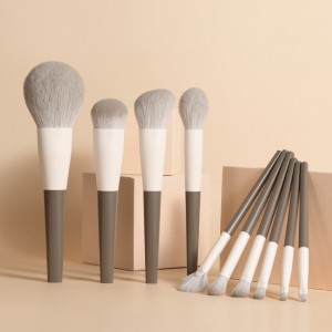Wholesale Makeup Tools 10Pcs Professional Private Label Powder Blush Lipstick Make up Brush Set