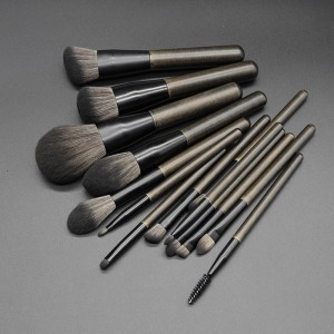 Custom Professional Makeup Artist Brush Set 14pcs Powder Blush Blending Private Label Make up Brushes