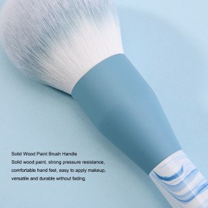 Professional Makeup Brush Manufacturer Customize Logo Vegan Hair Makeup Brush Set with Cosmetic Bag