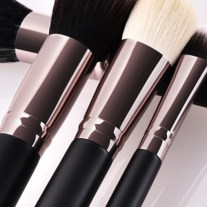 China Custom Professional Makeup Artists Brushes Vegan Hair Foundation Brush Face Eye Makeup Brush Set