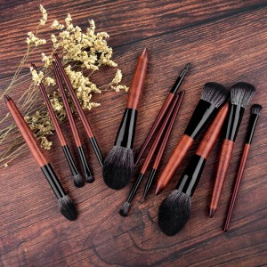 Private label 12pcs Synthetic hair Makeup Brush Set