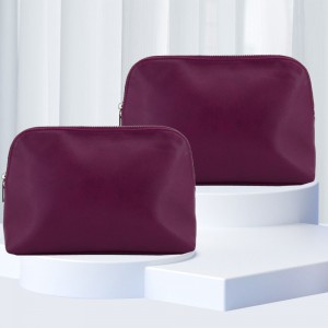 Vegan PU Leather Cosmetic Makeup Bag Luxury Pouch Cosmetic Case