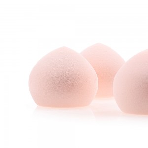 OEM New arrival peach shape Latex free beauty makeup sponge for foundation