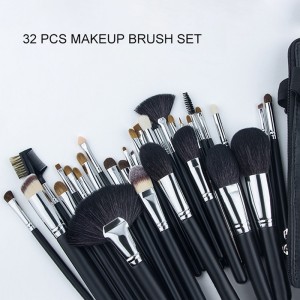 32pcs Classic Makeup Brush Set for Professional Artists