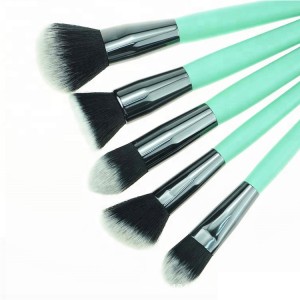 Wholesale 24pcs light blue makeup brush set