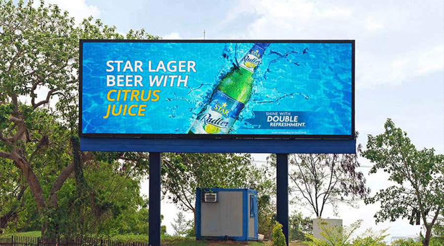 Digital LED Billboard foar Outdoor Advertising Energy-saving