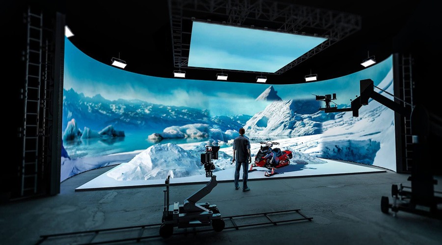 HD LED-skjerm for virtuell produksjon og XR-scene