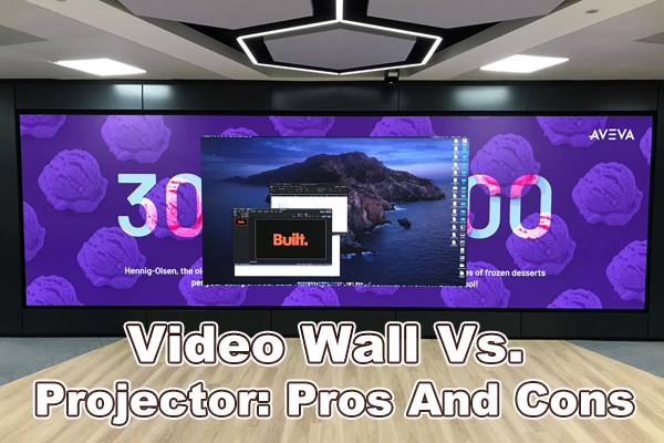 Video Wall Vs. Projector: Pros And Cons
