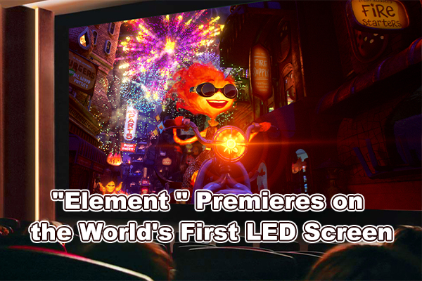 《Element》 שידור בכורה על מסך ה-LED הראשון בעולם
