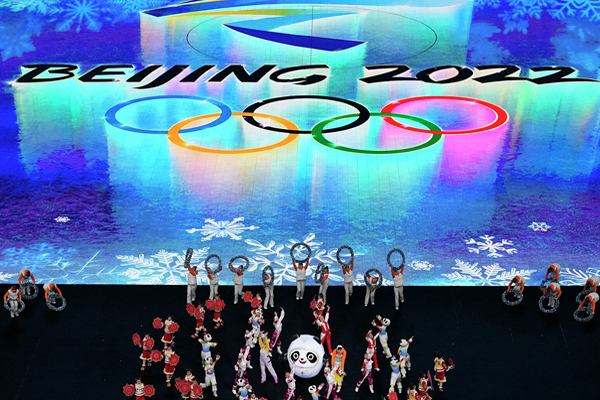 Найбільший у світі світлодіодний дисплей на зимовій Олімпіаді 2022