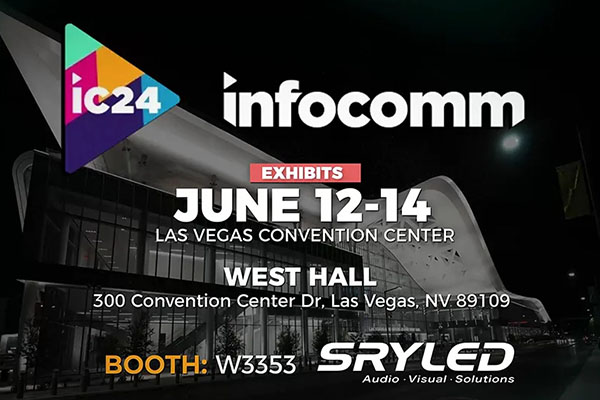 SRYLED Invites You to InfoComm 2024