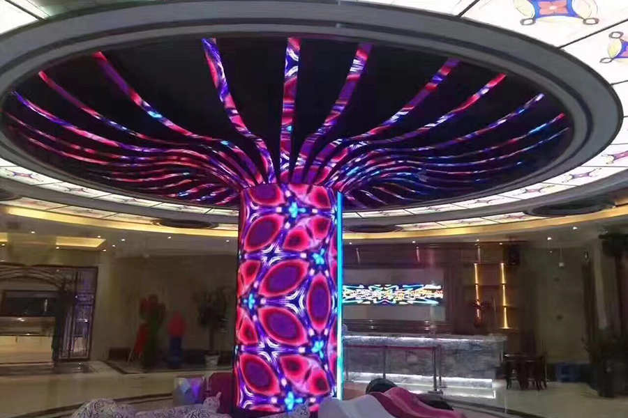 tree led display