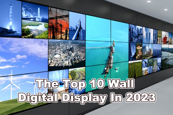 Top 10 digitale vægskærme i 2023