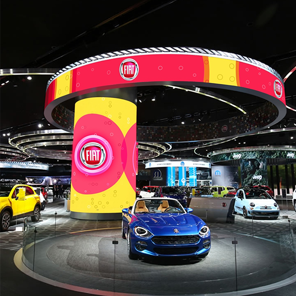 Flexible LED Screen Use in car Show