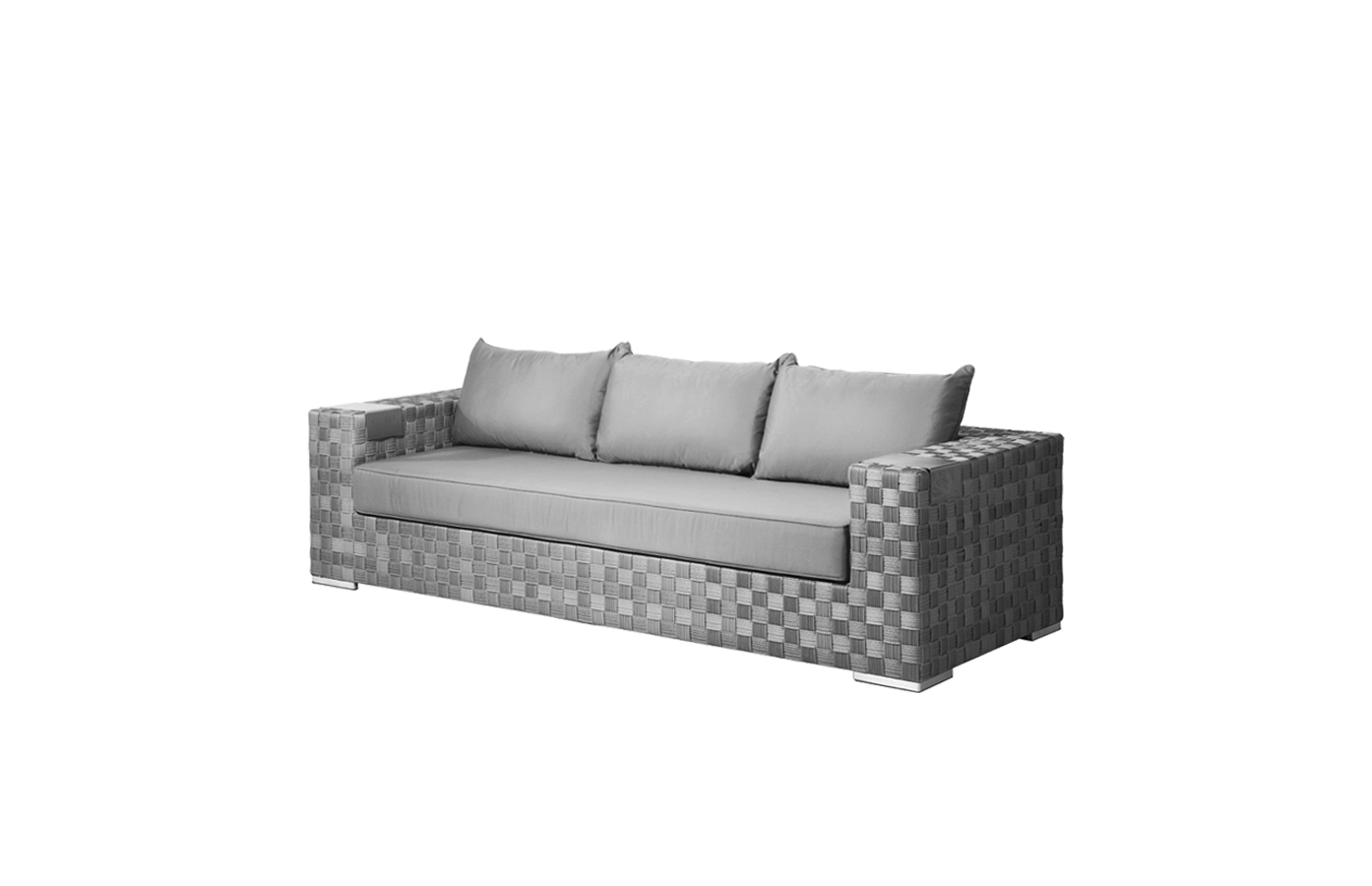 Purchasing for Outdoor Furniture Modern Fabric 3 Seater Sofa