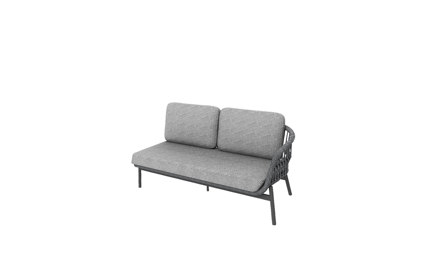 Bari Left-Arm 2-Seater Sofa