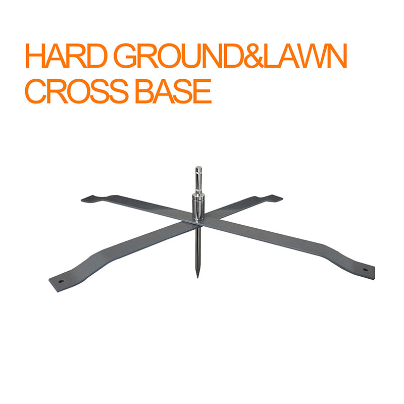 HARD-GROUND & LAWN-CROSS-BASE