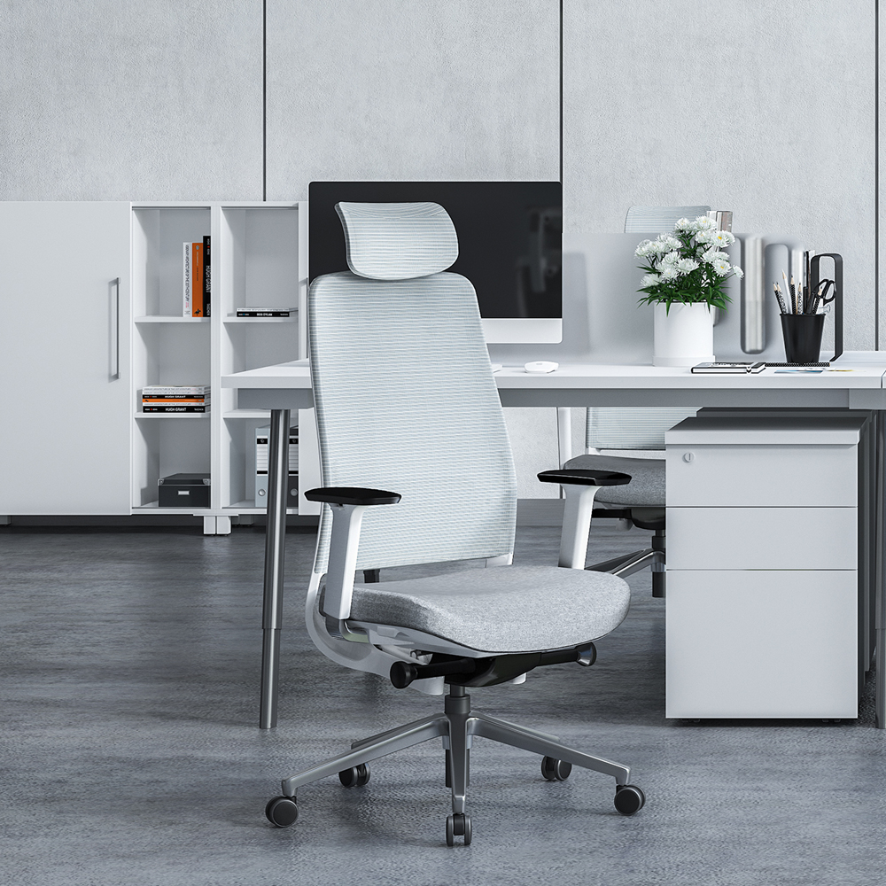 Hurtownia fabryczna wielofunkcyjnych mebli biurowych Siatkowe krzesło dla personelu Biurko komputerowe Zadanie Obrotowe ergonomiczne krzesło biurowe