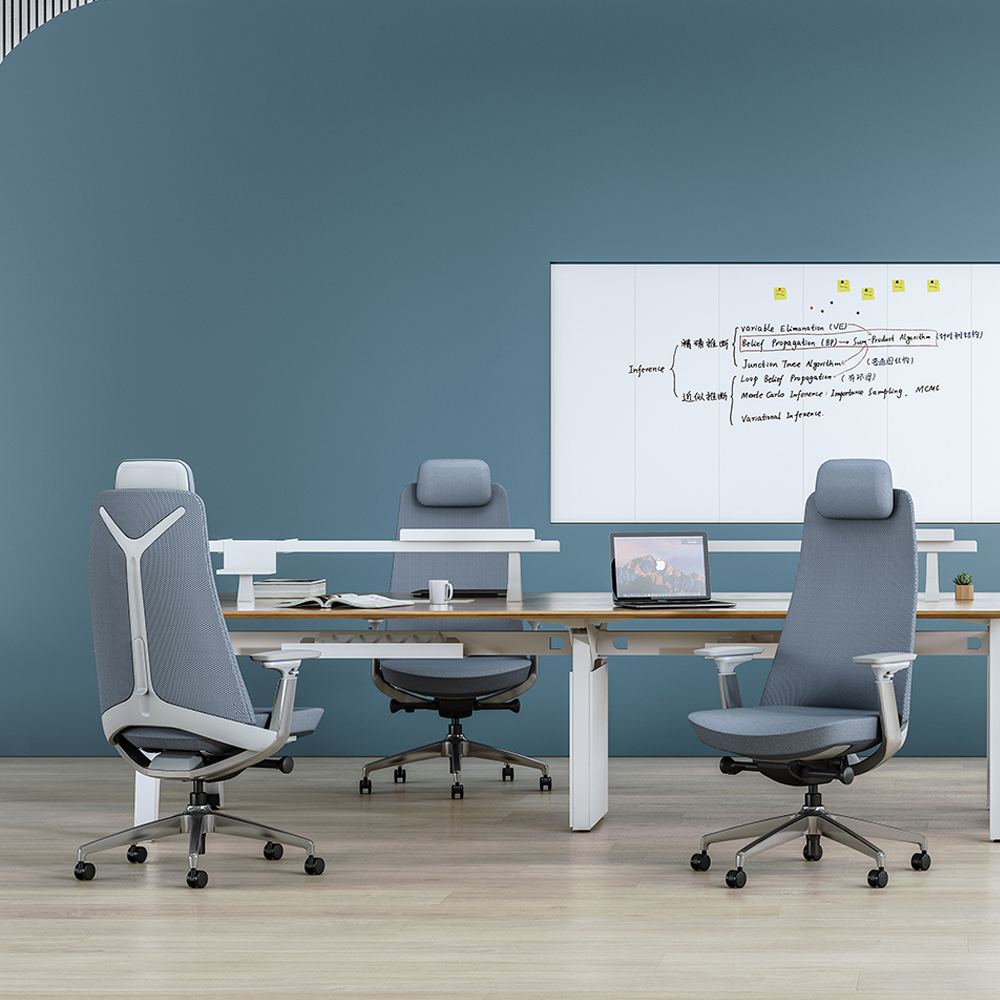 Chaise de bureau ergonomique professionnelle avec support lombaire réglable