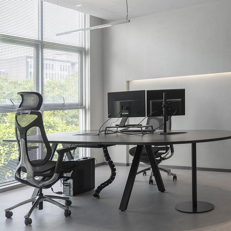 Krzesło obrotowe do komputera biurowego z siatki