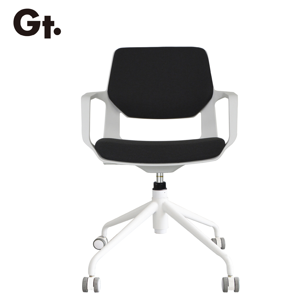 Mid Back Fixed Arm Visitor Swivel Chair