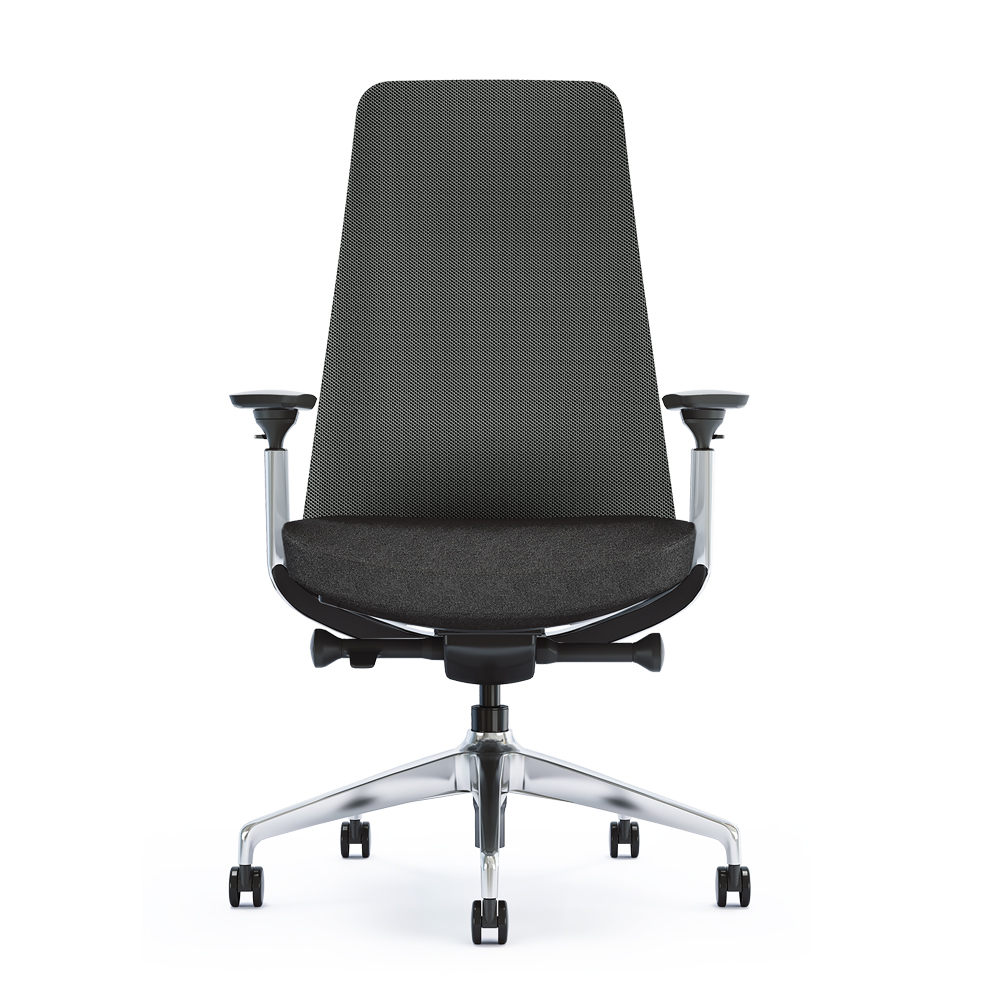 Mid Back High Quality Office Chair with Aluminum Base