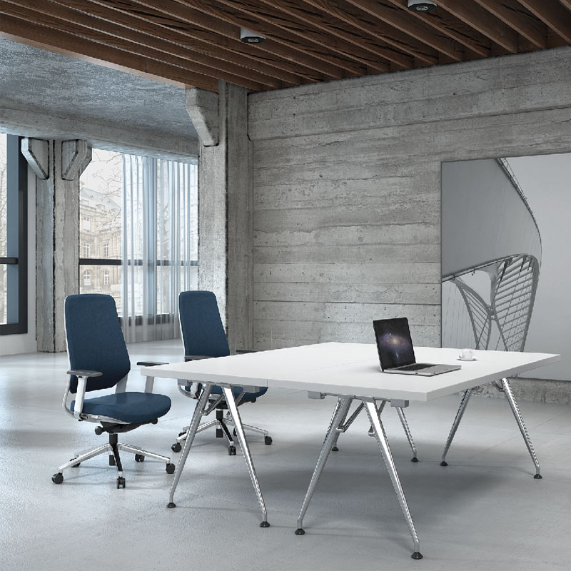 Comfortable Ergonomic Blue Fabric Reclining Modern Swivel luxury New Executive Home Computer Chair