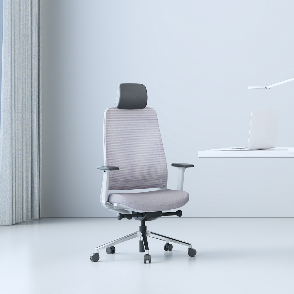 Filo Verstellbarer Staff-Bürostuhl mit hoher Rückenlehne